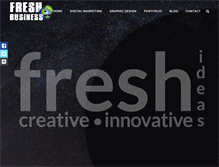 Tablet Screenshot of freshebusiness.com